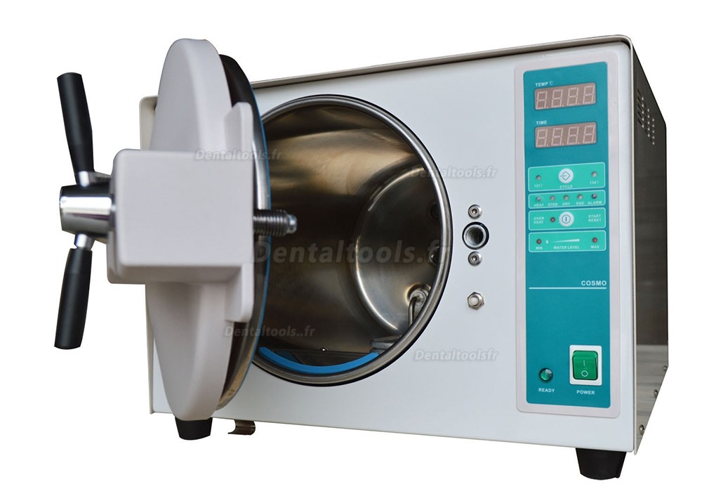 18L Lab dentaire Autoclave automatique Stérilisation à vapeur Équipement médical 220V