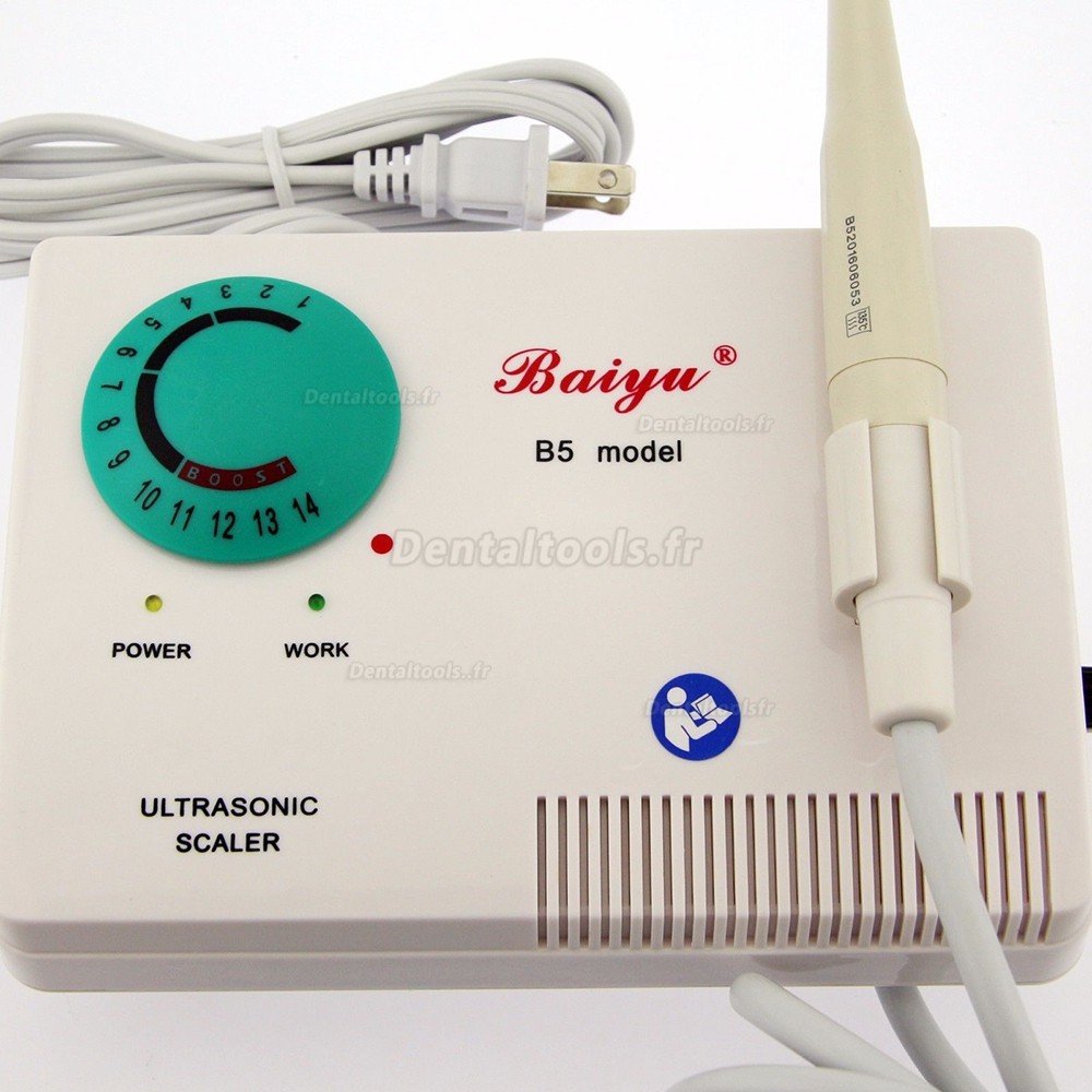 Baiyu B5 Détartreur dentaire ultrasonique avec la pièce à main autoclavable EMS