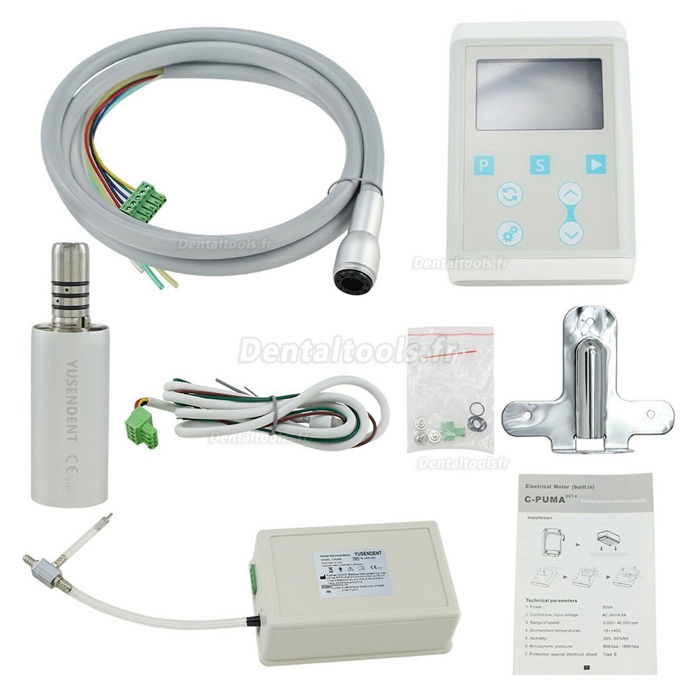 YUSENDENT COXO C PUMA INT + dentaire intégré Micro moteur électrique + contre-angle 1: 5 fibre optique C7-1 YUSENDENT COXO C PUMA INT + dentaire intégré Micro moteur électrique + contre-angle 1: 5 fibre optique C7-1