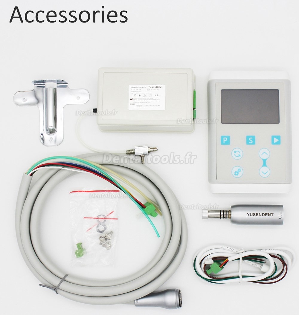 YUSENDENT COXO C PUMA INT + dentaire intégré Micro moteur électrique + contre-angle 1: 5 fibre optique C7-1