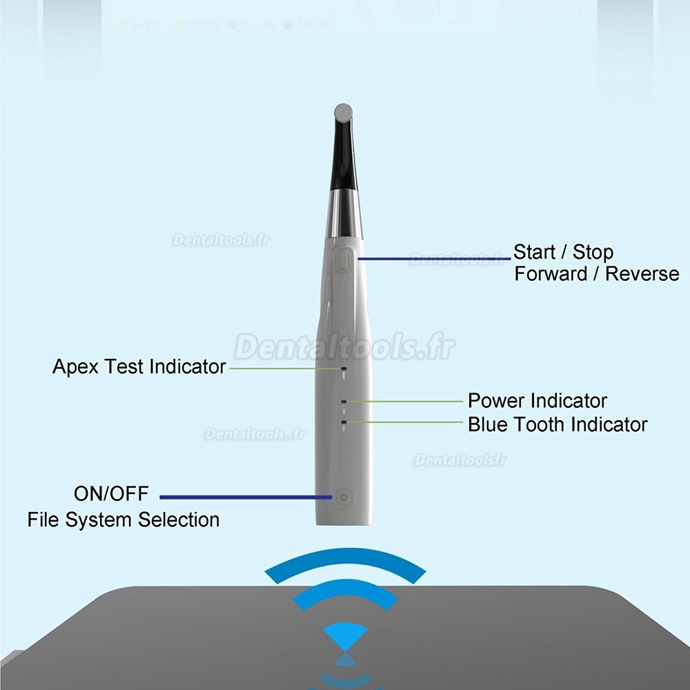 COXO C SMART I Pilot moteur endodontique sans fil avec localisateur d'apex avec LED