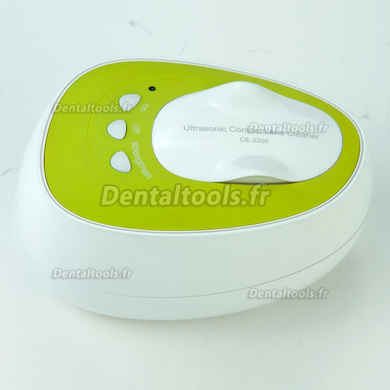 JeKen® Nettoyeur Usage Familial ultrason dentaireique pour Lentilles de Contact CE3200