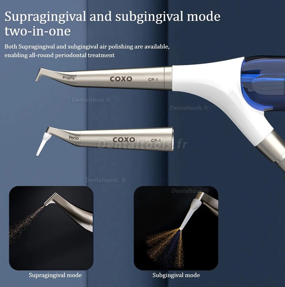 YUSENDENT COXO CP-1 Polisseuse à air dentaire (supragingival + sous-gingival)