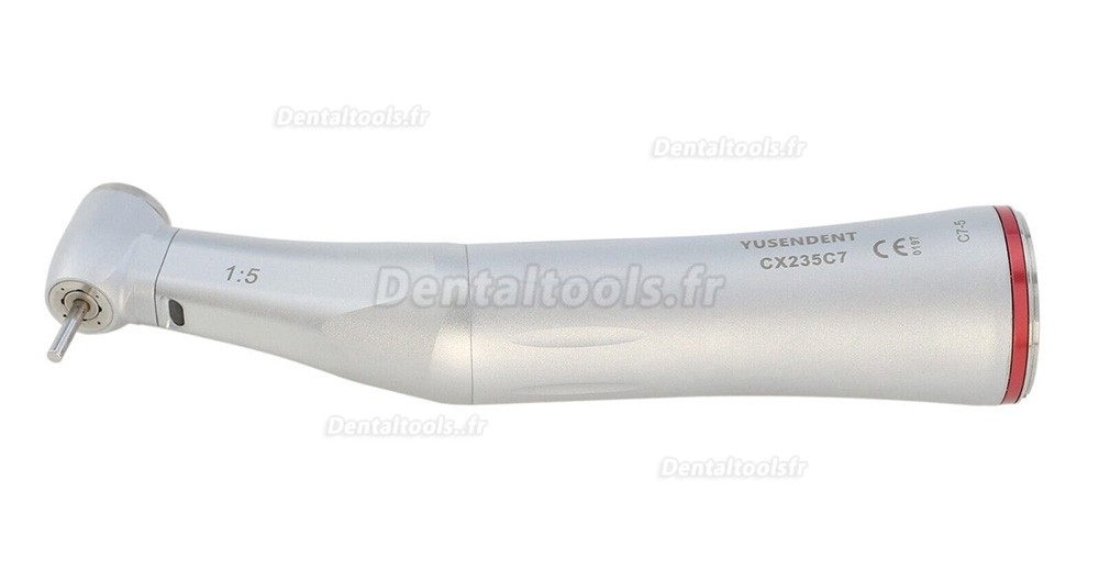YUSENDENT COXO CX235C7-5 Contre-angle 1:5 pièce à main à fibre optique dentaire
