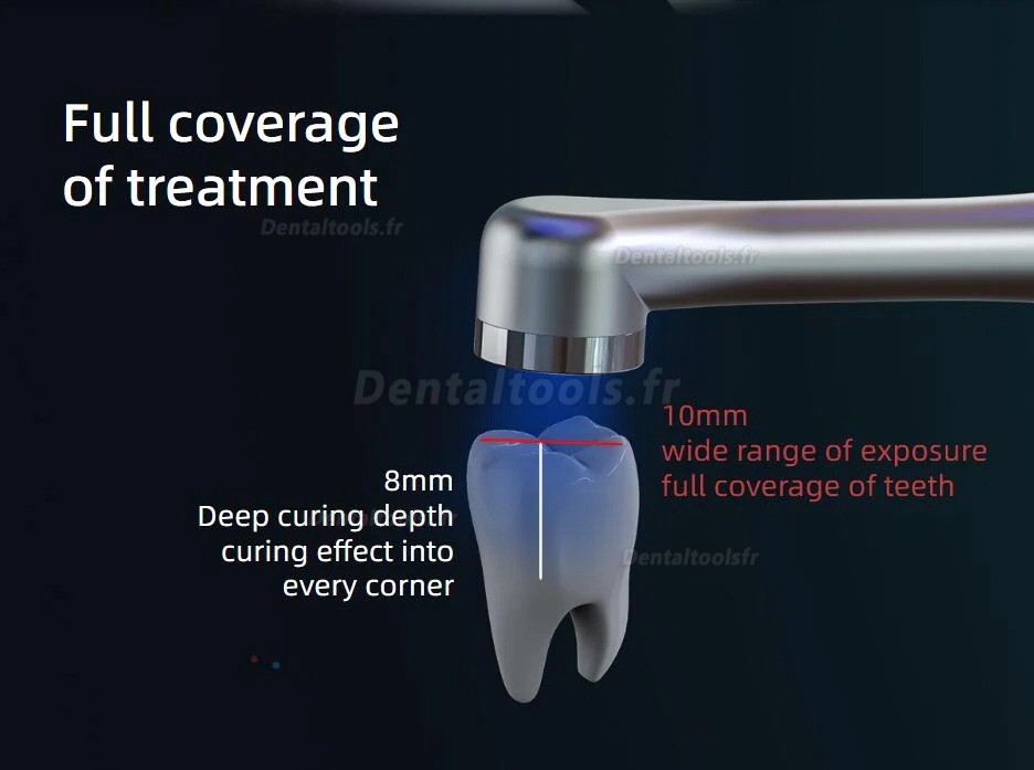 YUSENDENT COXO DB-686 Swift Lampe à polymériser à LED pour orthodontie dentaire avec détection des caries