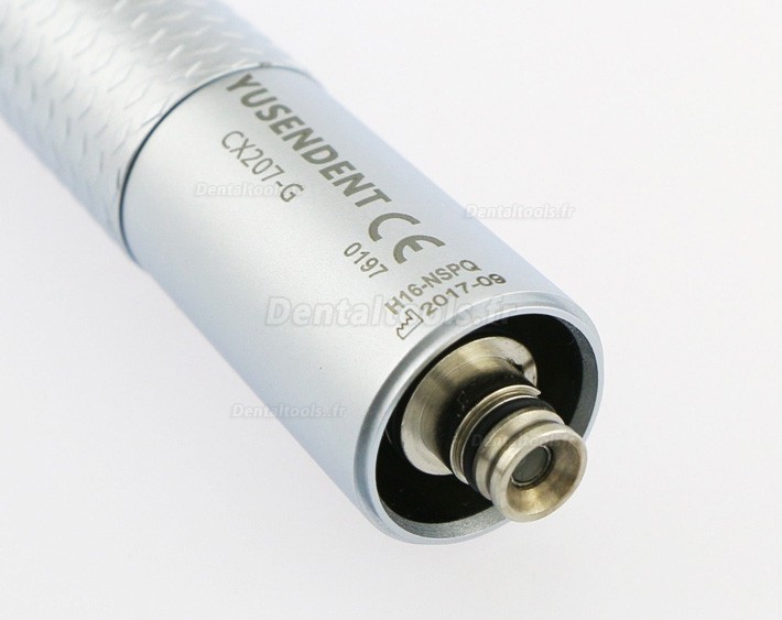 YUSENDENT® CX207-GN-SP Turbine à LED Bouton Poussoir Tête Standard NSK Compatible (Sans Coupleur Rapide)