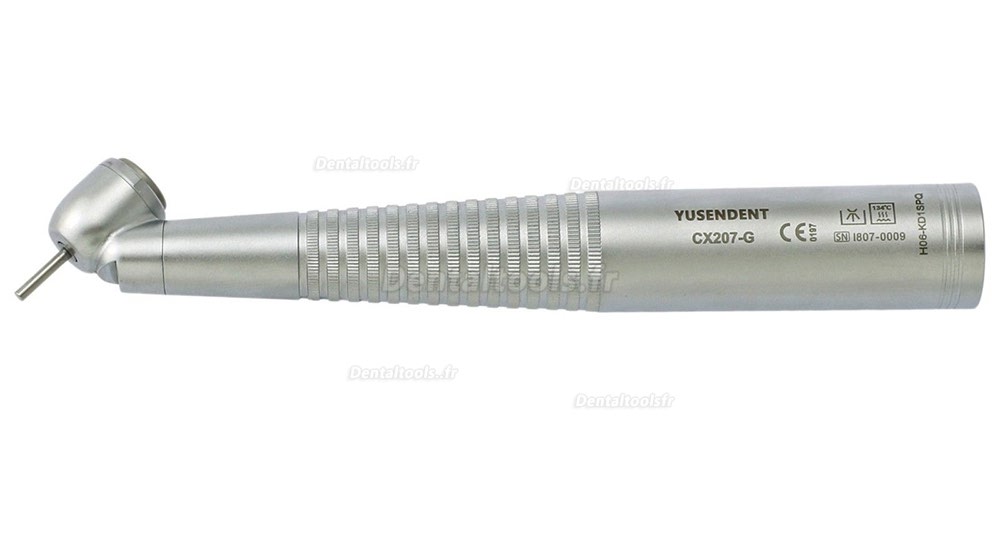 Yusendent Dentaire Turbine 45°Fibre optique Chirurgical Kavo Multiflex Raccord Compatible CX207-KD1-SP