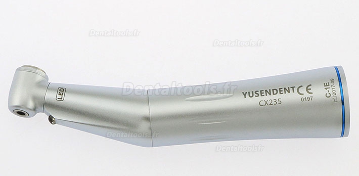 YUSENDENT CX235-1E Contre Angle 1:1 LED E-générateur Canal Interne Type E