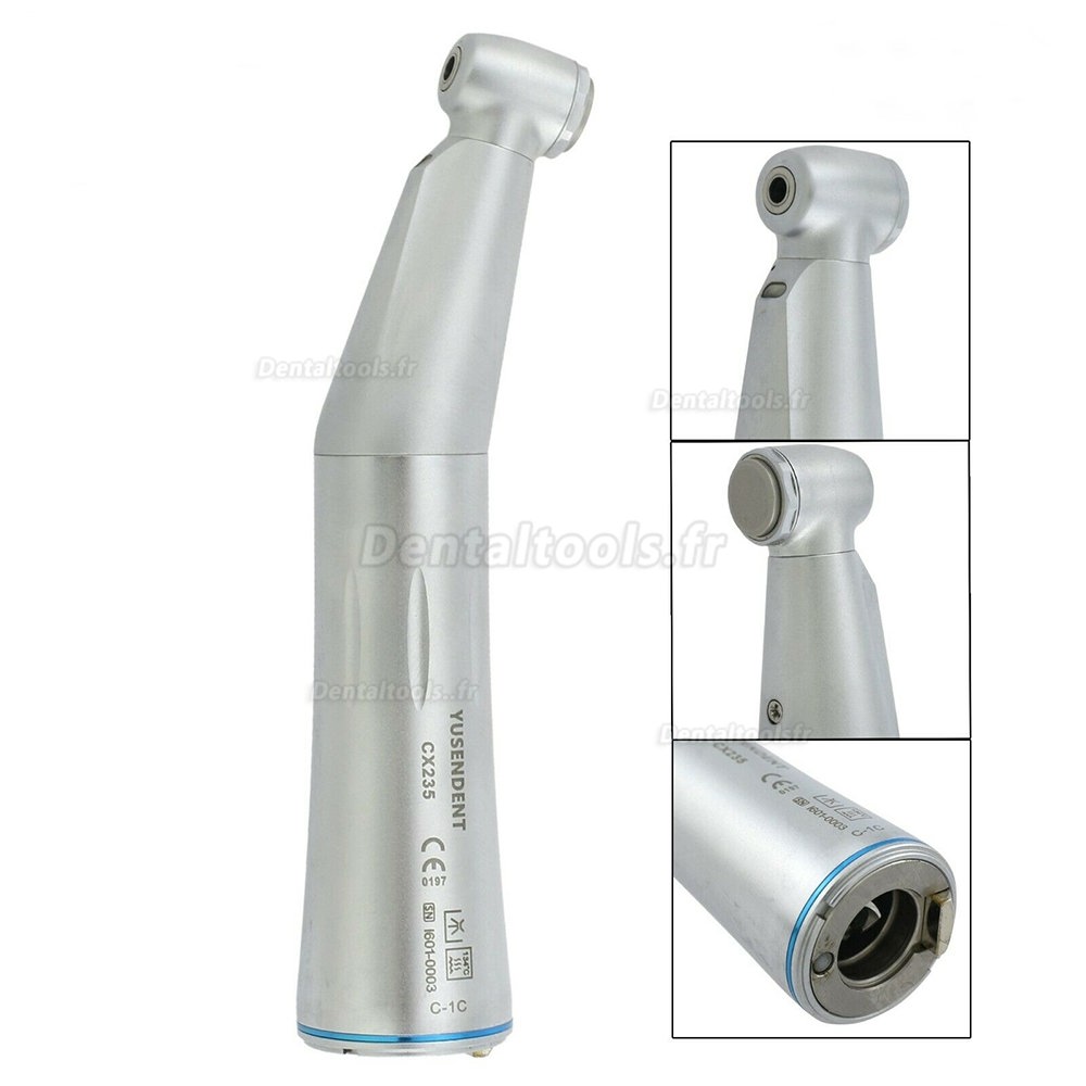 YUSENDENT COXO CX235 Dental kit pièce à main fibre optique led basse vitesse Spray Interne 6 trous