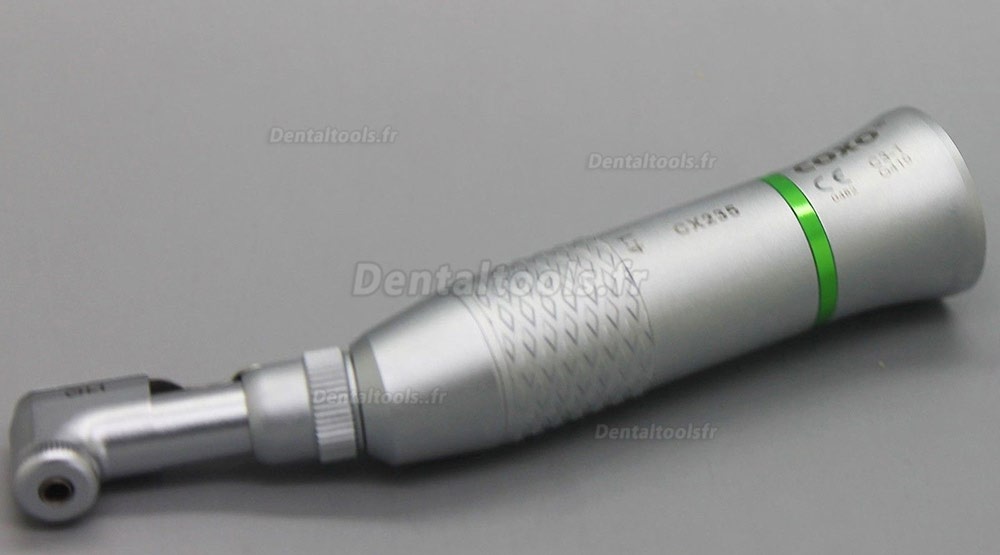 YUSENDENT® COXO CX235C3-1 Contre Angle 4:1 Dentaire Réducteur Bague Verte