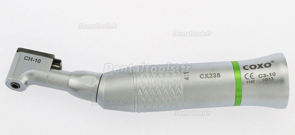 Yusendent CX235C3-10 Endodontie 90°Réciproque Contra Angle 4:1 Réducteu Yusendent CX235C3-10 Endodontie 90°Réciproque Contra Angle 4:1 Réducteu
