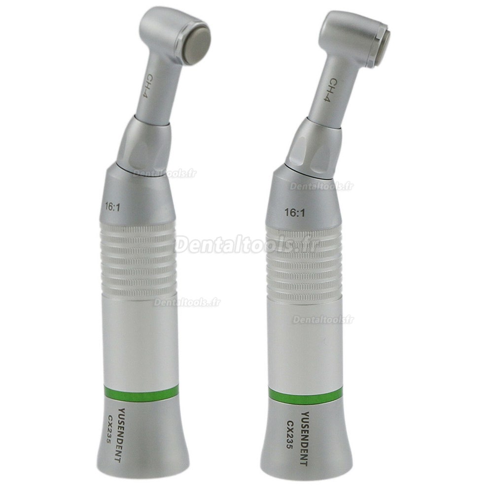 YUSENDENT® COXO CX235 C4-4 Contre Angle 16:1 Endodontie Réducteur Bouton Poussoir