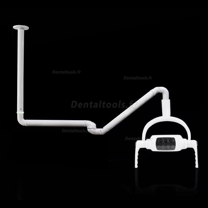 Scialytique dentaire plafonnier LED lampe chirurgicale sans ombre 6 LED avec bras Scialytique dentaire plafonnier LED lampe chirurgicale sans ombre 6 LED avec bras