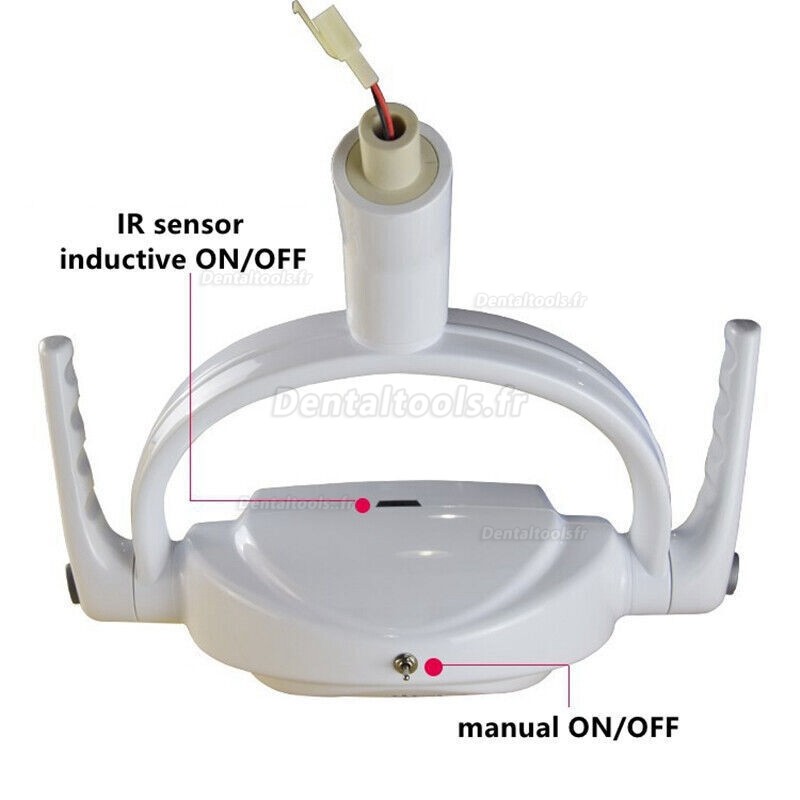 Scialytique dentaire plafonnier LED lampe chirurgicale sans ombre 6 LED avec bras Scialytique dentaire plafonnier LED lampe chirurgicale sans ombre 6 LED avec bras