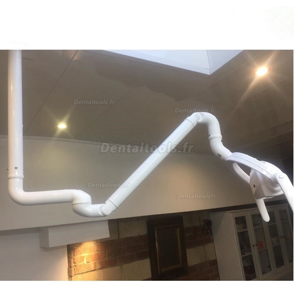 Scialytique dentaire plafonnier LED lampe chirurgicale sans ombre 6 LED avec bras Scialytique dentaire plafonnier LED lampe chirurgicale sans ombre 6 LED avec bras