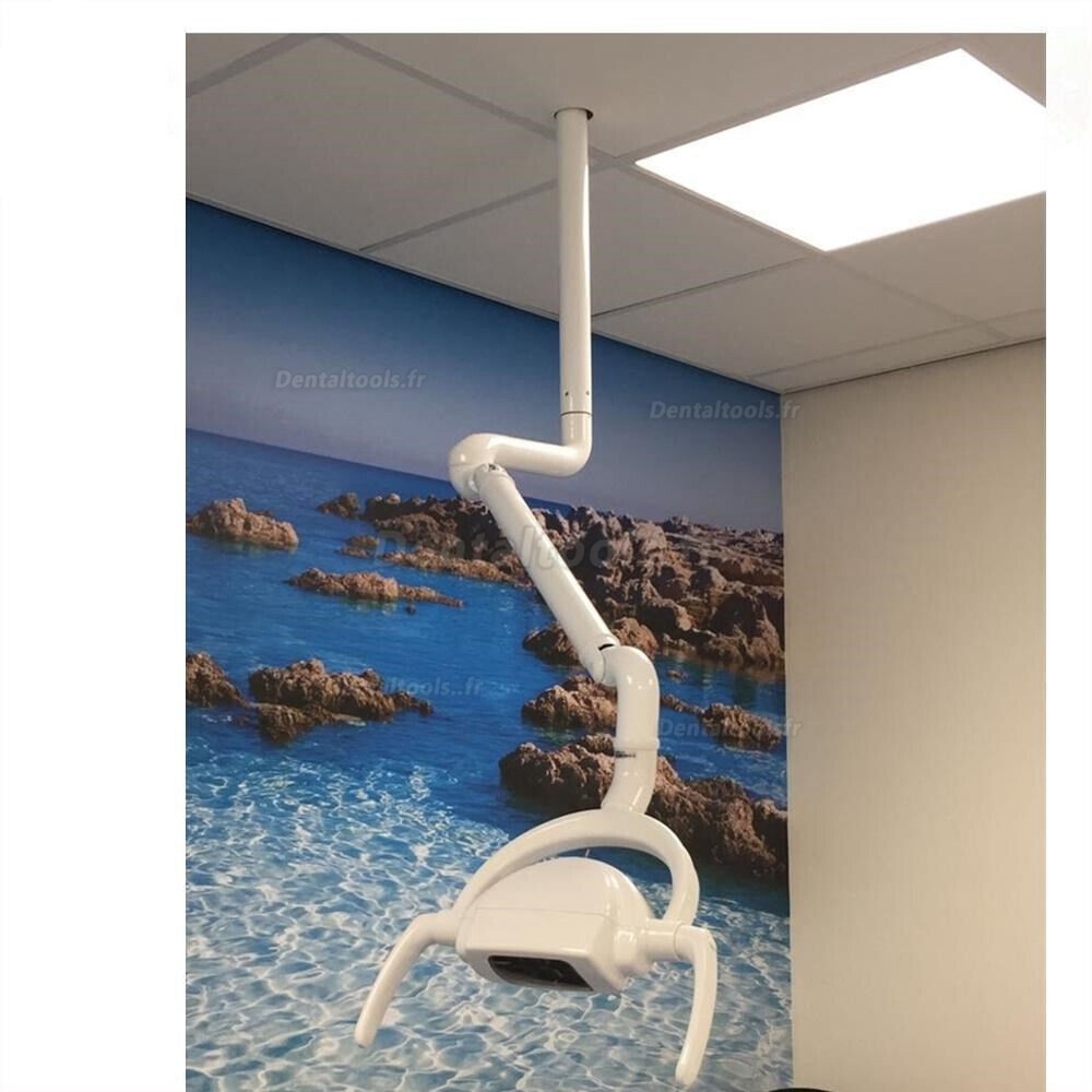 Scialytique dentaire plafonnier LED lampe chirurgicale sans ombre 6 LED avec bras Scialytique dentaire plafonnier LED lampe chirurgicale sans ombre 6 LED avec bras
