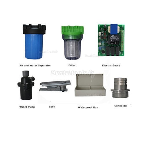 Dynamic® DS2501M Unité d'aspiration dentaire portable 250L/min