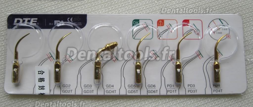 Woodpecker® LED Détartreur ultrasonique dentaire DTE D5