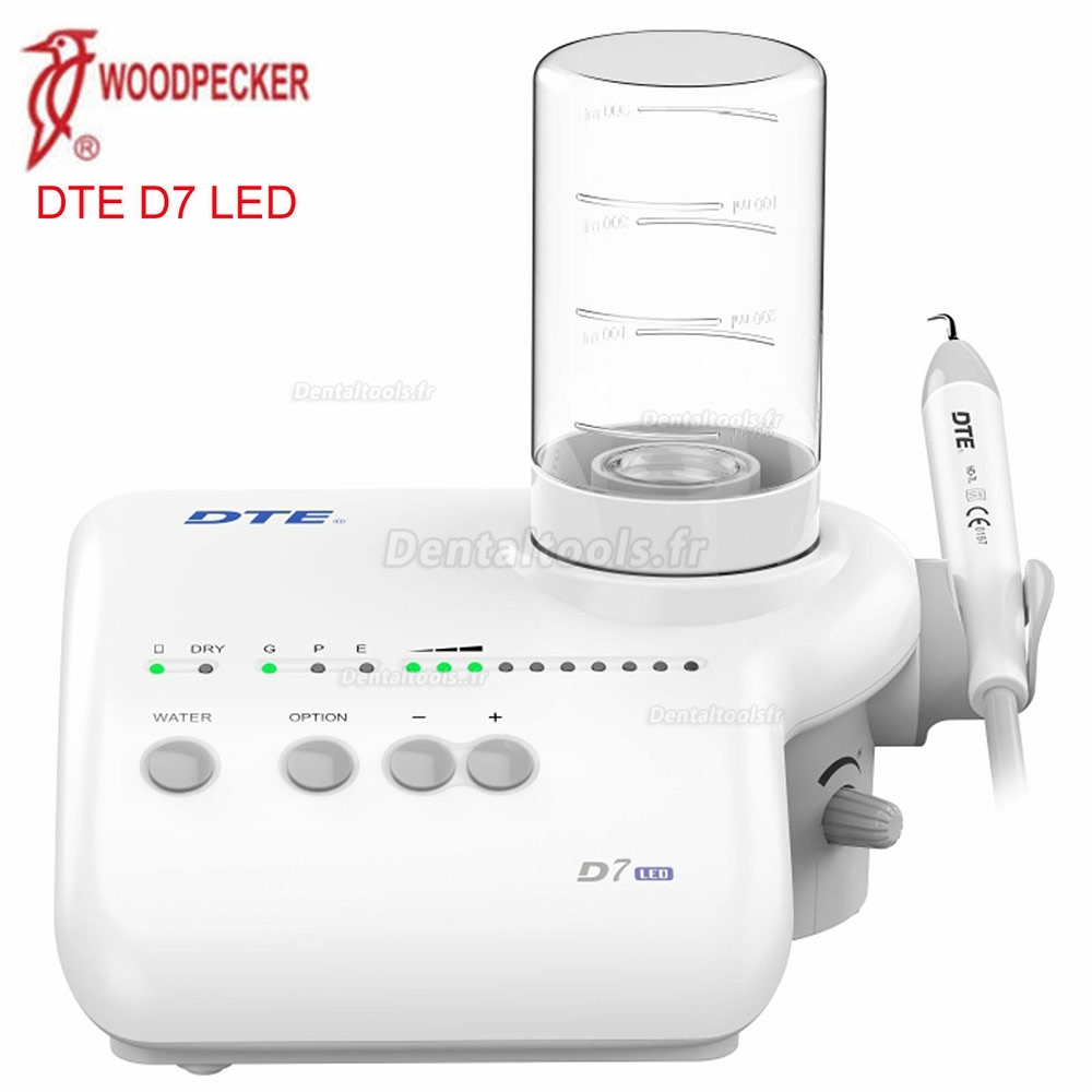Woodpecker® LED Détartreur dentaire à ultrasons DTE D7