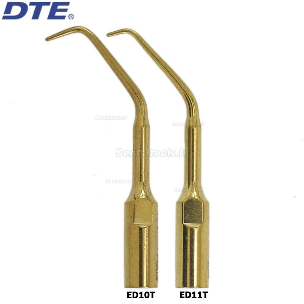 5Pcs Woodpecker DTE Insert de détartreur Inserts endodontie ED10T ED11T compatible avec NSK SATELEC
