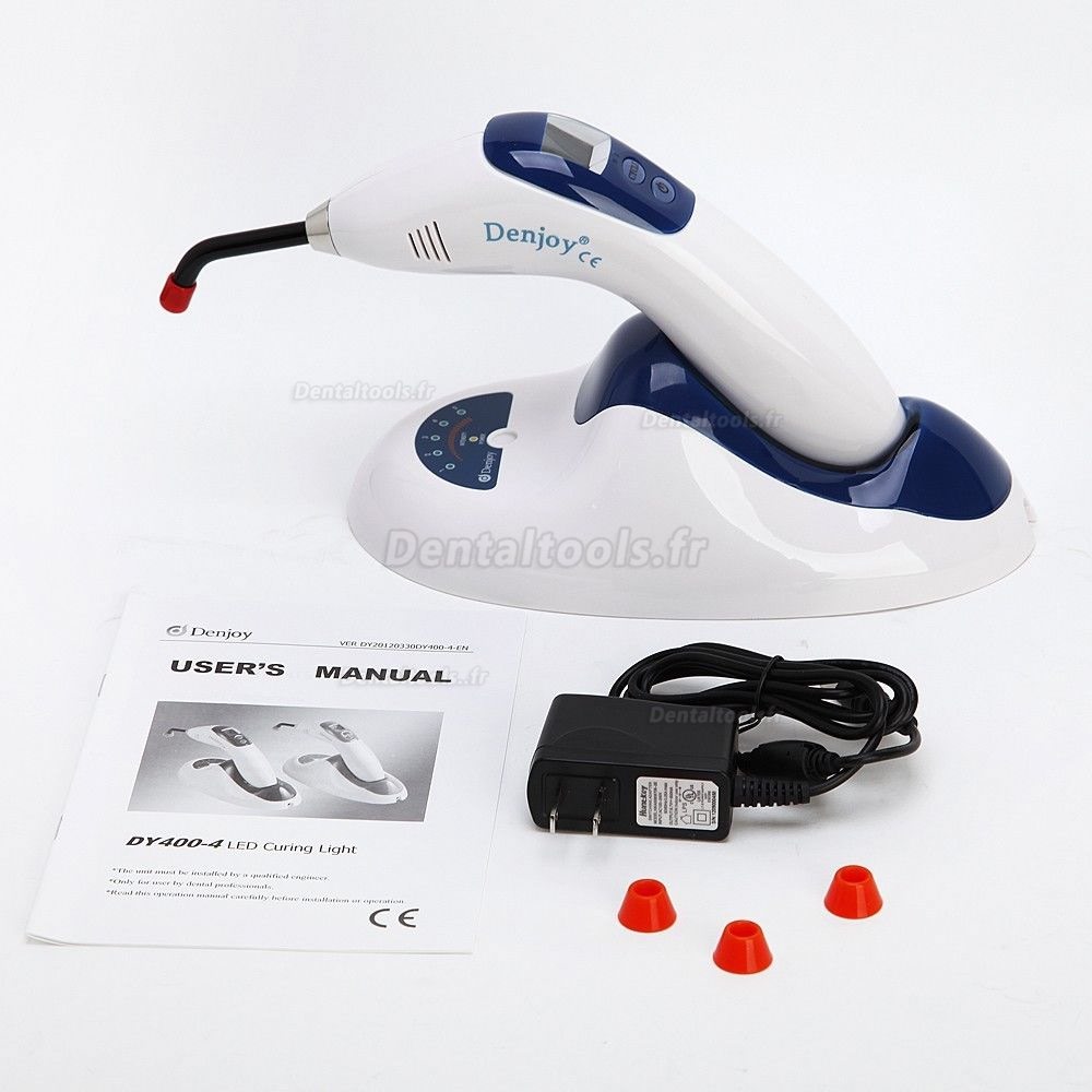 Denjoy® DY400-4 Led lampe à polymériser dentaire sans fil orthodontie 5W