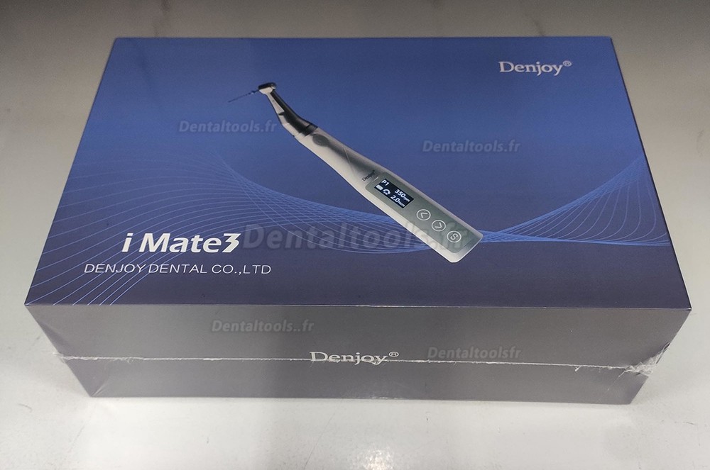 Denjoy Imate3 Dentaire Brushless Endo Moteur 360° Mini Contre-angle