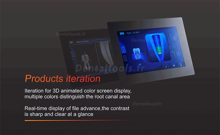 Denjoy® iFinder Localisateur d'apex de canal radiculaire dentaire à écran tactile