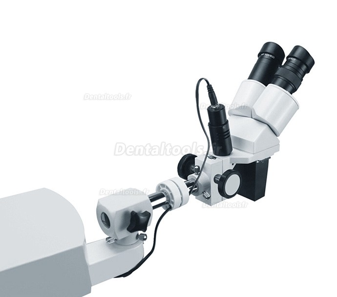 10X/15X/20X Microscope opératoire endodontie dentaire table bureau monté