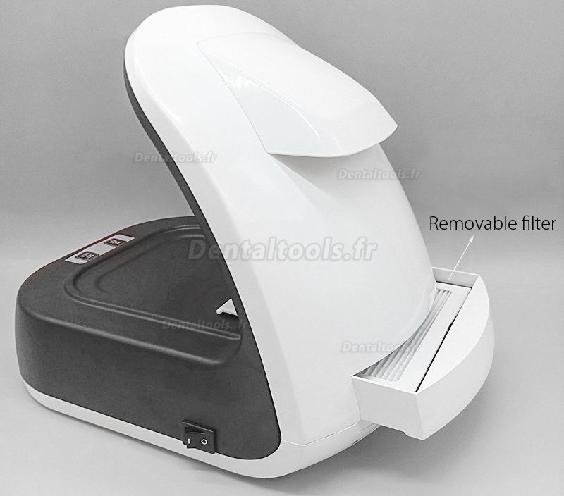 60W Bureau collecteur de poussière de laboratoire dentaire aspirateur avec lumières LED