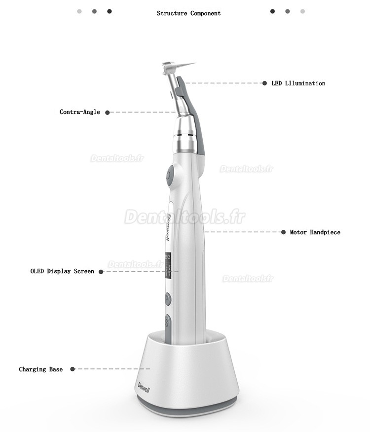 BYOND Endowell-1 Moteur d'endodontie avec localisateur d'apex sans fil 2 in1