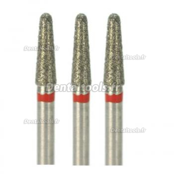 2.0mm FG CR-11F Consommables dentaires Fraise diamantée dentaire 100 Pcs