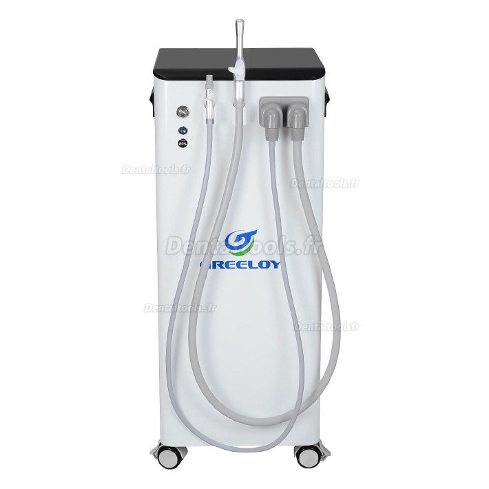 Greeloy 350L/min Unité d'aspiration dentaire mobile Pompe à vide à forte aspiration GSM-300