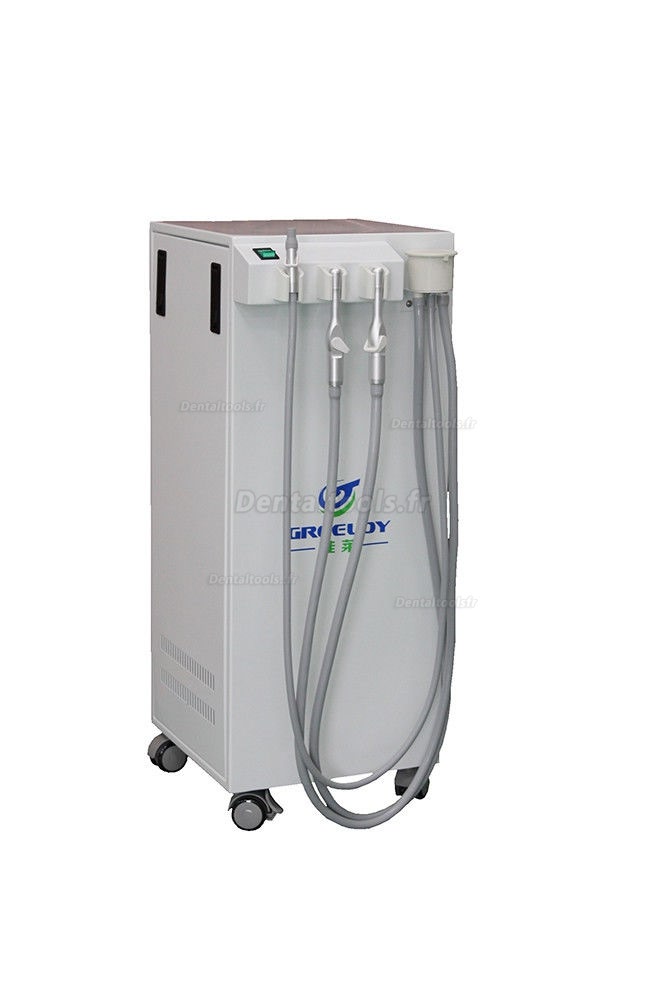 Greeloy GSM-400 Pompe à vide dentaire d'unité d'aspiration mobile 400 L/min avec l'aspiration forte