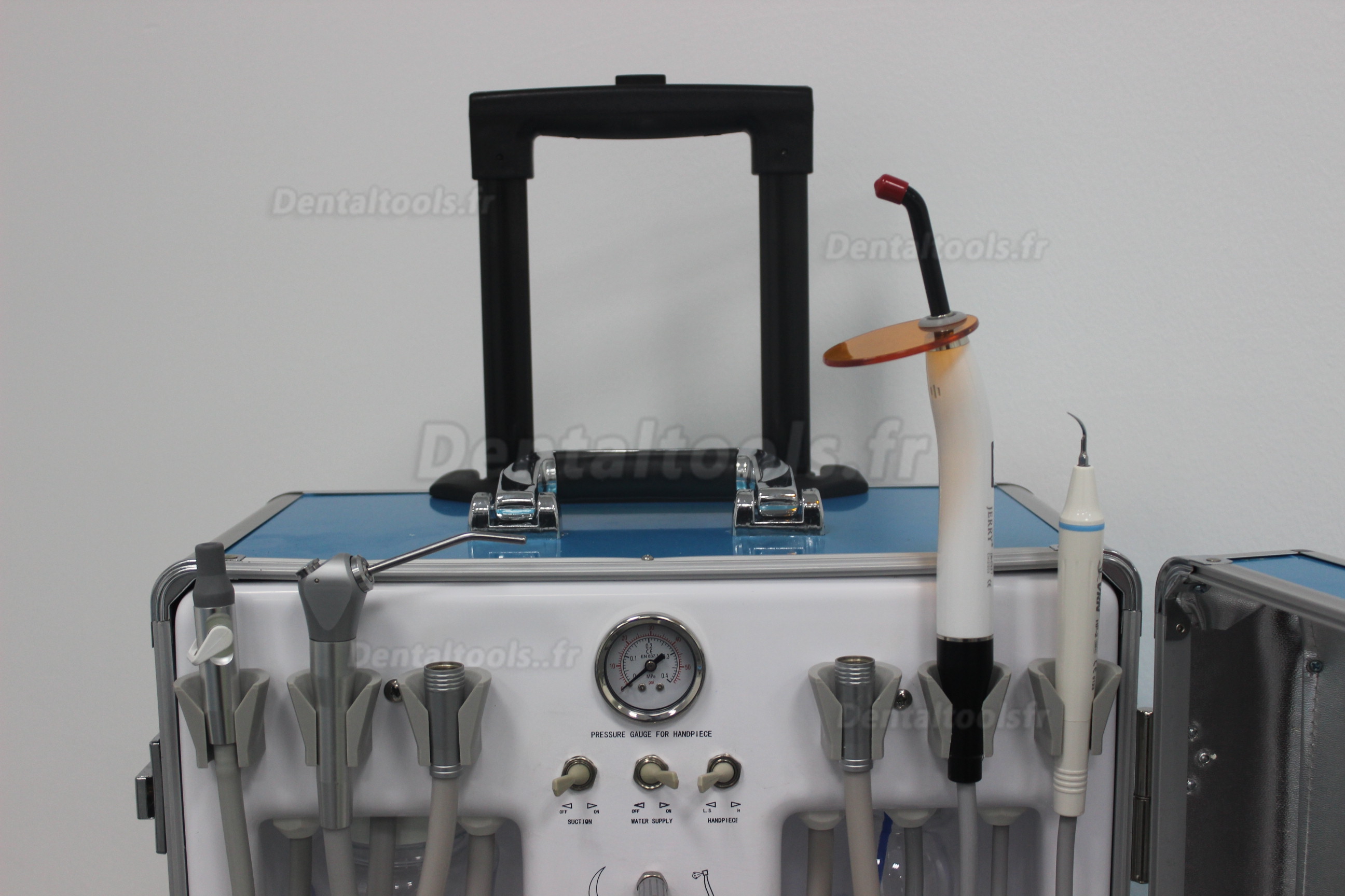 Greeloy® GU-P206S Unité Dentaire Portable avec Compresseur d'Air