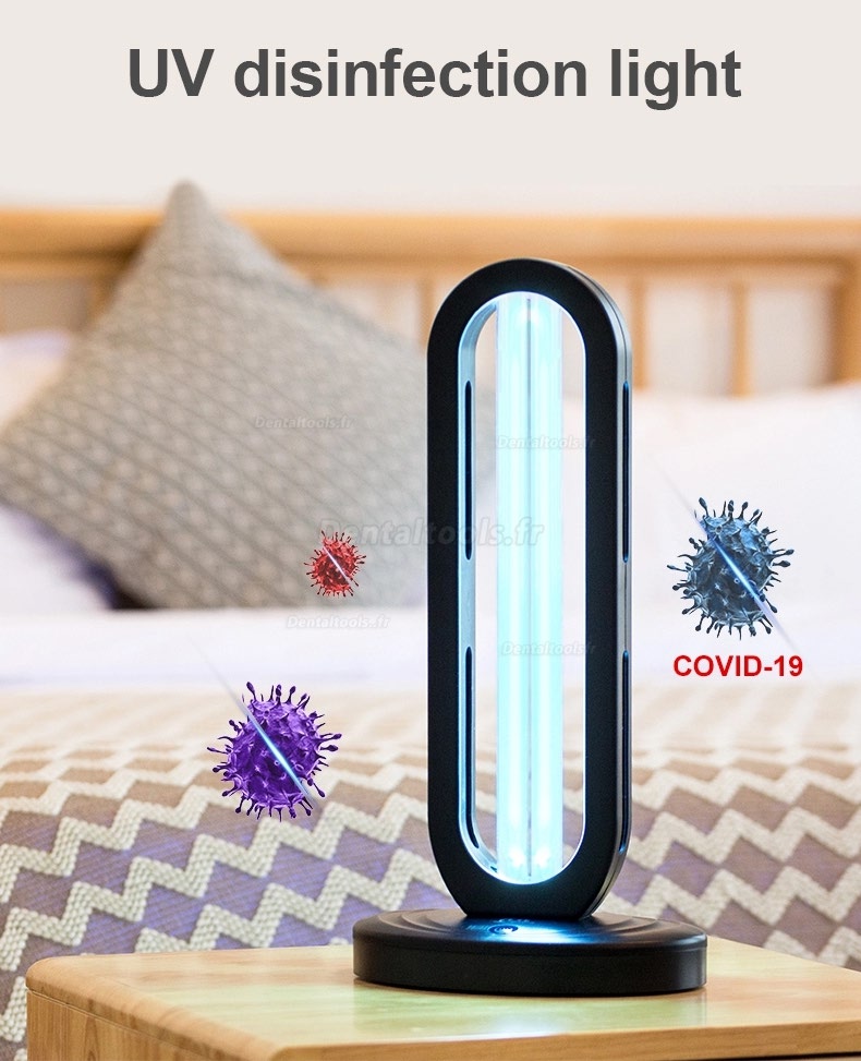 UV+ Ozone Stérilisateur Lampe Désinfection Sterilisation UVC Lumière