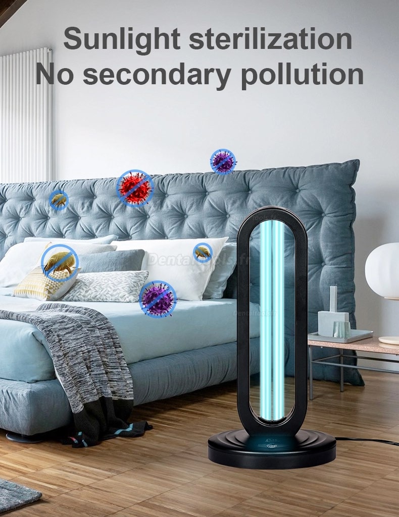 UV+ Ozone Stérilisateur Lampe Désinfection Sterilisation UVC Lumière