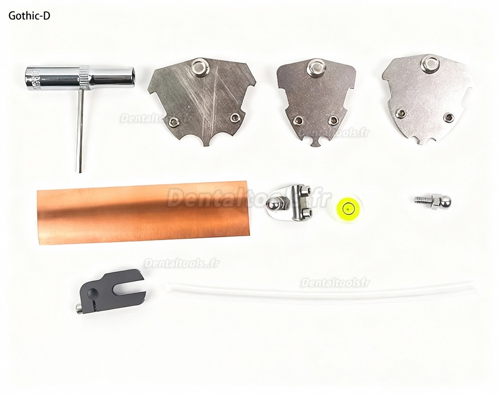 Gothic-D/A Kit de tra&ccedil;age gothique dentaire pour enregistrement oral
