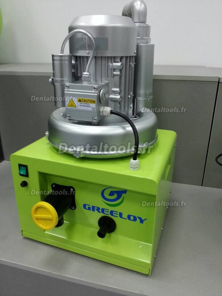 Greeloy® Pompe à vide d’aspiration chirurgicaux portable 750W pour 1 poste GS-01