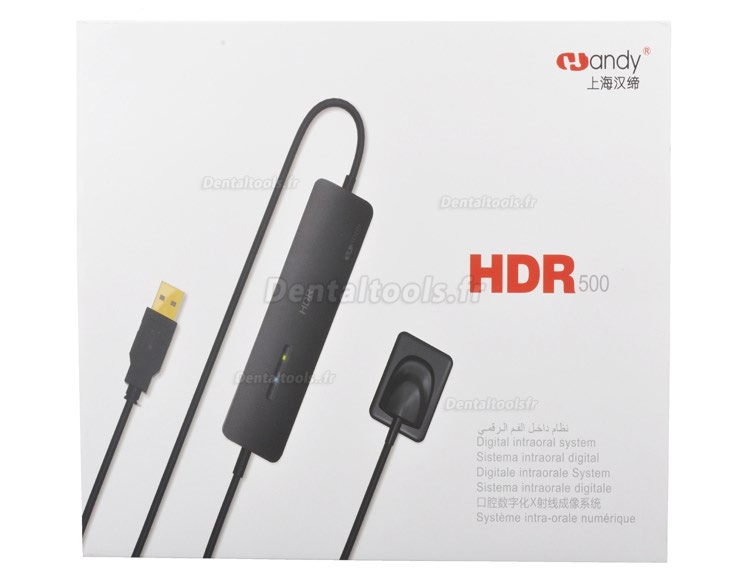 HDR 500 Pratique Capteur dentaire de rayons X - Système numérique portable USB
