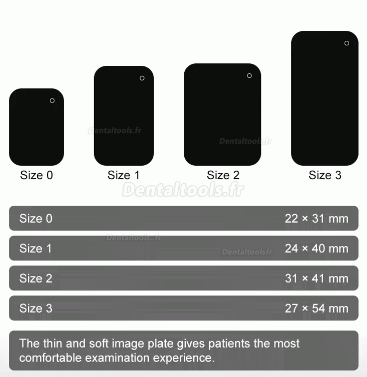 Handy IPS3 scanner PSP dentaire pour plaques d'imagerie radiographique