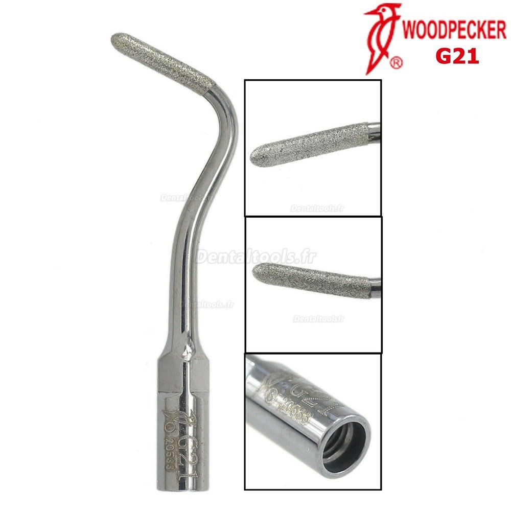 5Pcs Woodpecker Insert detartreur Préparation de l'épaulement de la cavité G20 G31 G32 G33 compatible avec EMS