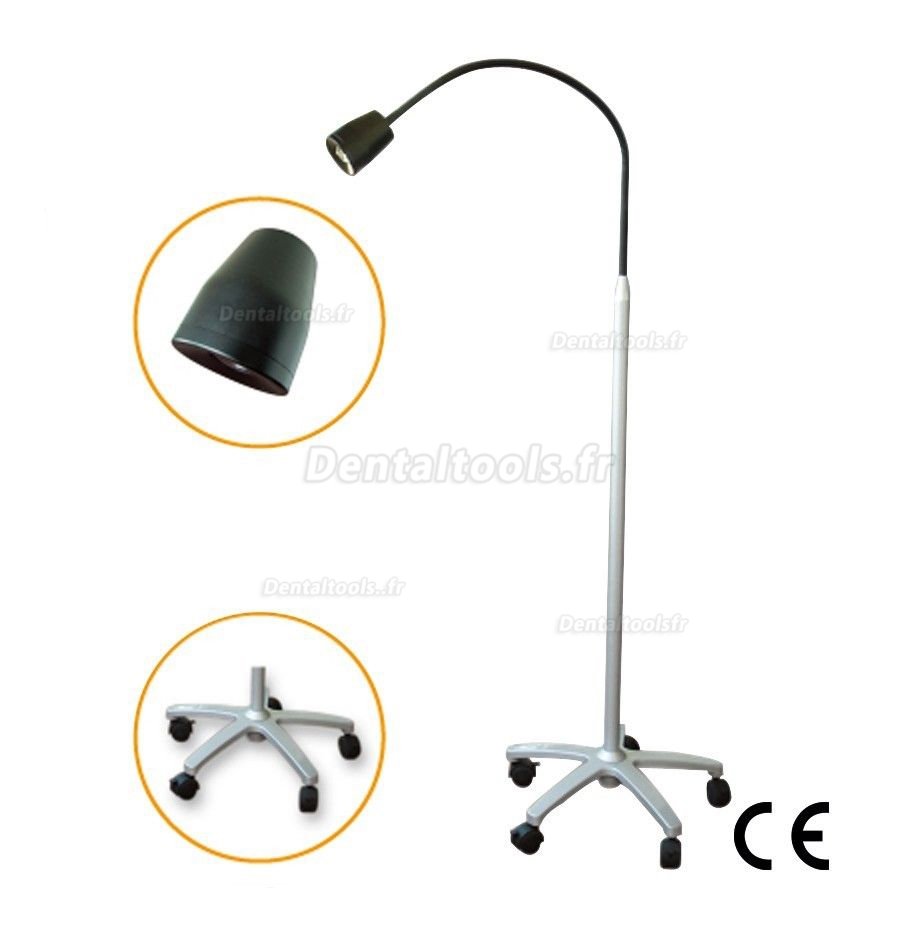 MICARE JD1100 Lampe d'examen à LED pour examen dentaire mobile