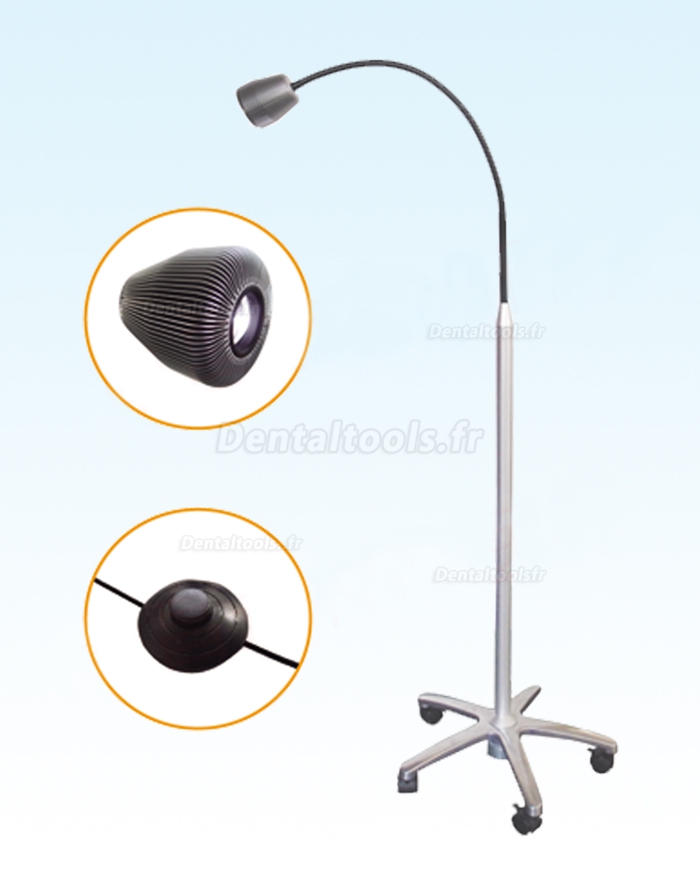 Micare® JD1300L Lampe d'examen dentaire commandé par pied