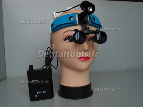 Vente de Médecine dentaire chirurgicale 2.5X420mm Bandeau Loupe