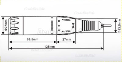 JSDA® JD2500 MINI Micro Moteur multi-fonctionnel JSDA® JD2500 MINI micromoteur de polissage multi-fonctionnel(micromoteur portable podologie)