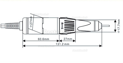 JSDA® JD5500B MINI Micro Moteur de laboratoire dentaire multi-fonctionnel