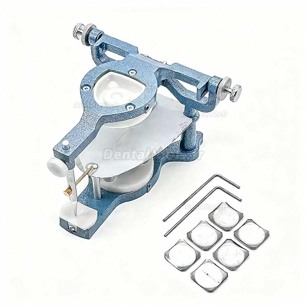 JG-210 / 211 articulateur dentaire r&eacute;glable grand petit aimant en alliage d'aluminium