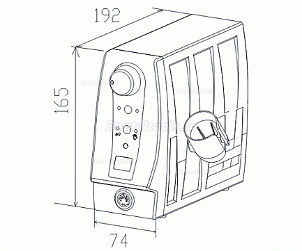 JSDA® JD5500 MINI Multi-fonctionnel Micro Moteur