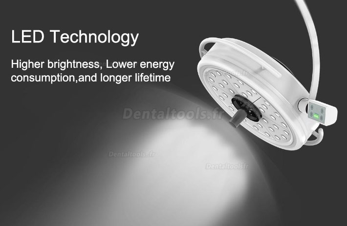 KWS KD-2036D-3 108W LED Portable Shadowless Lamp Surgical Medical Exam Light