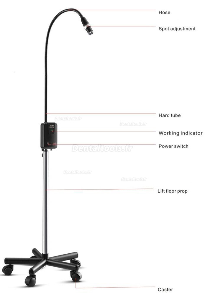KD-2005W-1 5W LED High brightness portable examination light